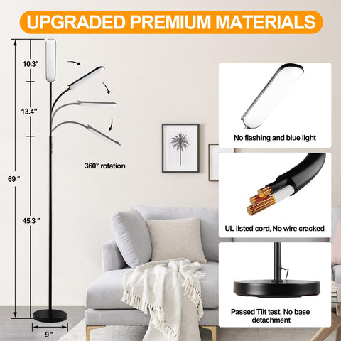 Marctronic floor lamp timer supports bedtime routines