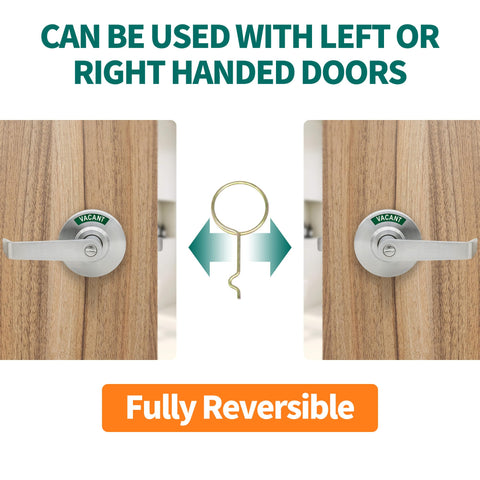 MARIE modern restroom door handle design complements a variety of interiors