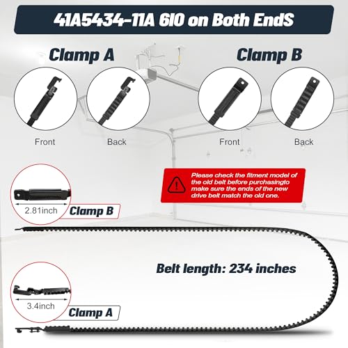 Marketty 41A5434-11A compatibility with LiftMaster, Chamberlain, and Craftsman models is highlighted.