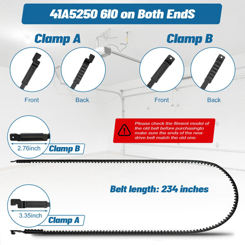 Marketty 41A5250 compatibility: fits Chamberlain, Craftsman, LiftMaster models for broad replacement options.