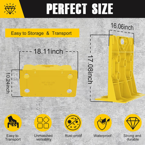 Marketty load capacity 330 lbs per pair supports heavy spools.