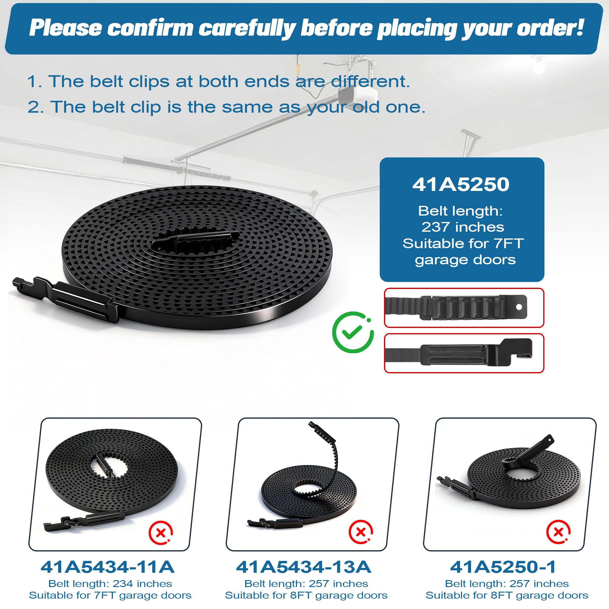 Marketty whisper drive belt closeup, durable polyurethane construction for long-lasting performance.