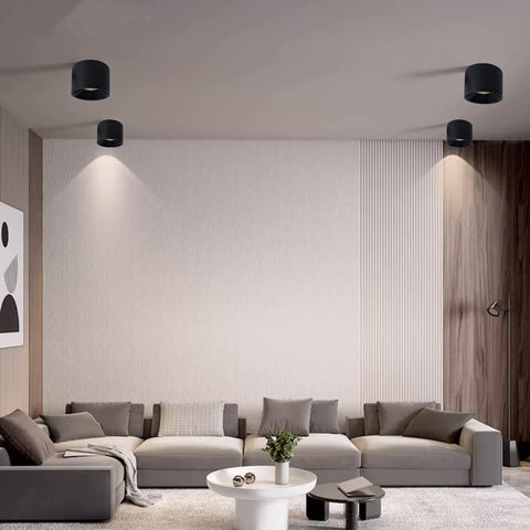 Marknice spotlights suit living rooms, hallways, dining areas, and galleries with focused illumination.