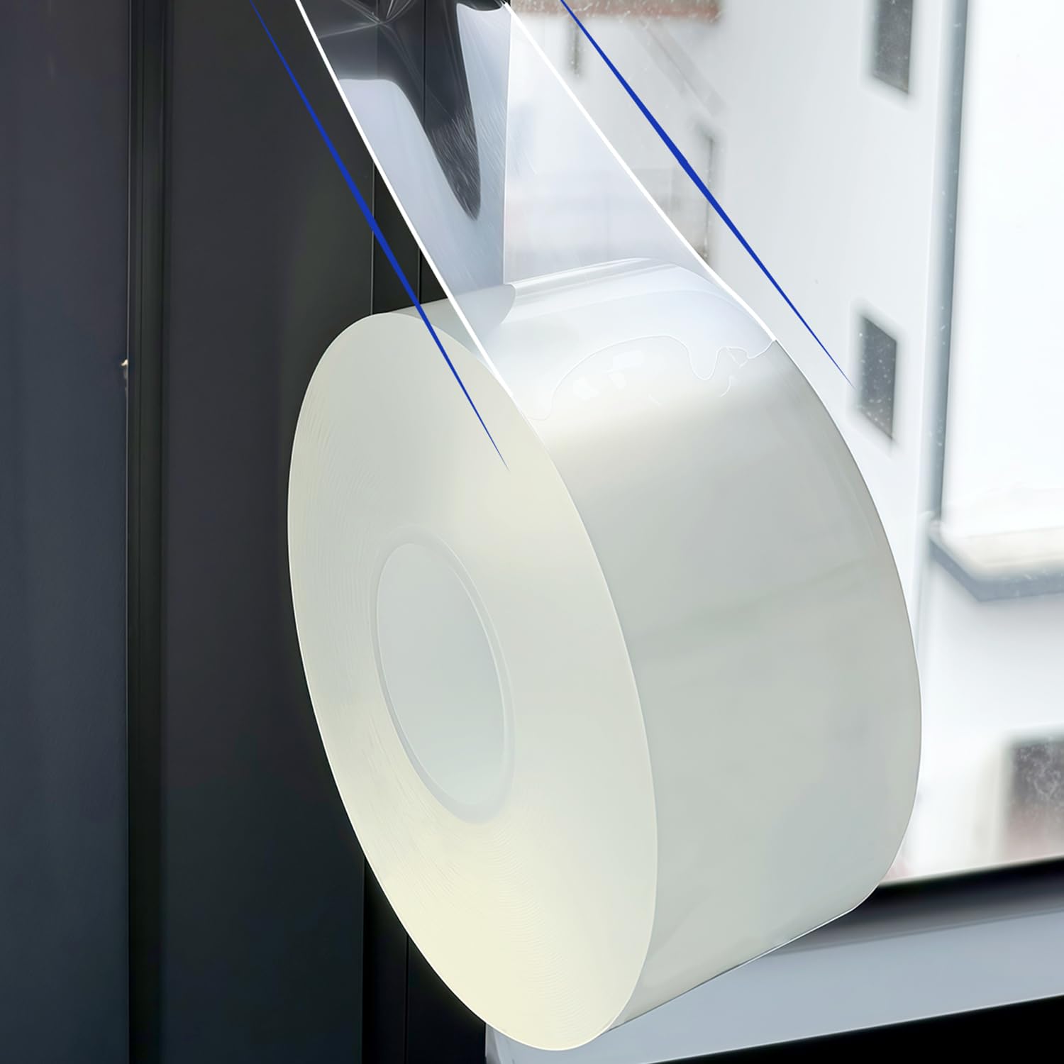 Marlaaiorg window sealing tape roll provides airtight draft protection for windows.