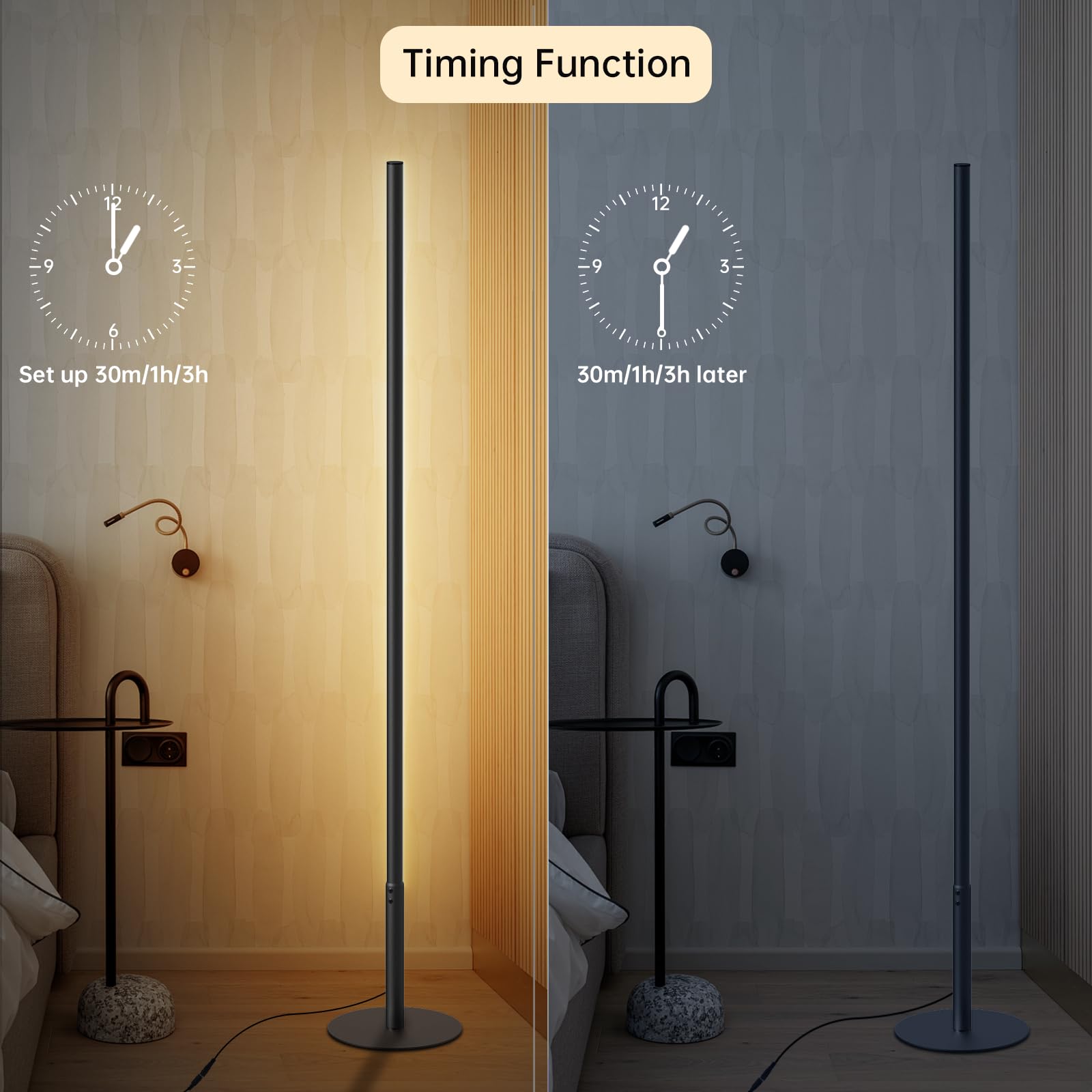 Marlrin dimming capability lets you personalize brightness from 10% to 100%