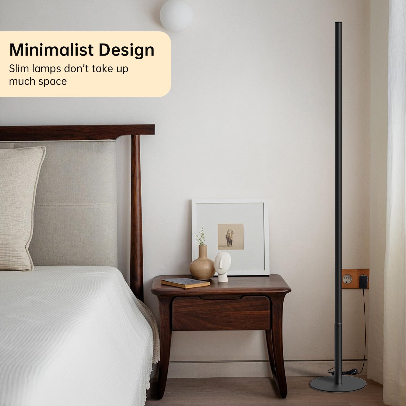Marlrin remote controls brightness and color temperature for effortless atmosphere tuning