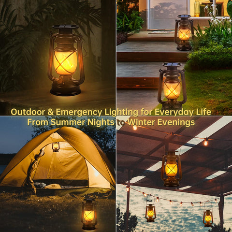 Marlrin waterproof IP44 lantern withstands rain and snow all year