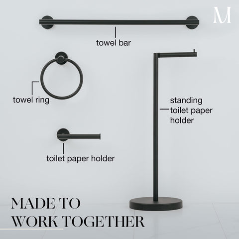 Marmolux Acc ideal for renters and RVs, easy to move and install