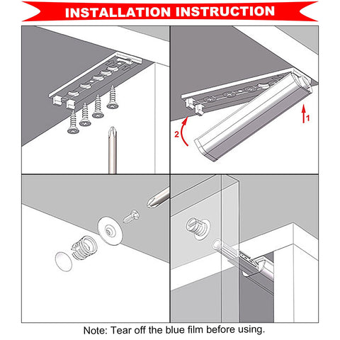 Marner adjustable stroke feature for flexible installation