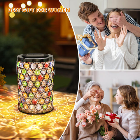 Maromamix hanging lantern decor brightens gardens and walkways.