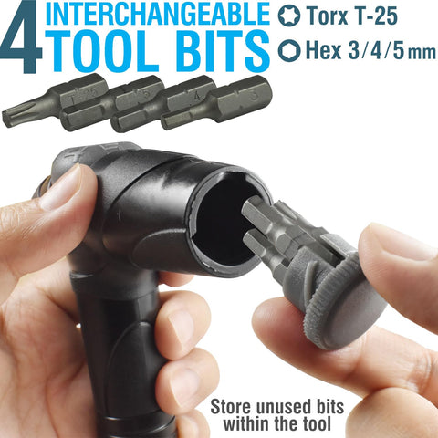 MARQUE T25 Torx bit for securing specialty bike bolts during maintenance.