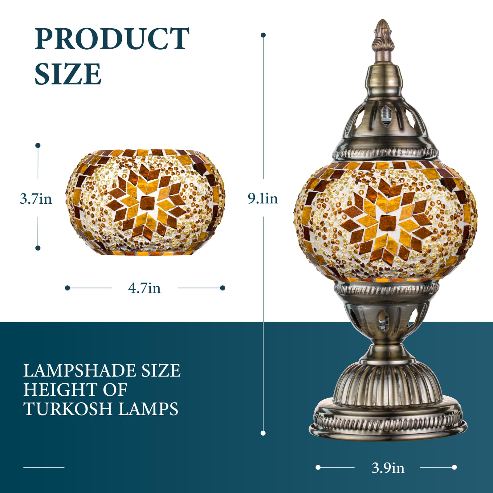 Marrakech table lamp lit ambient glow demonstrates inviting atmosphere for sofas and desks