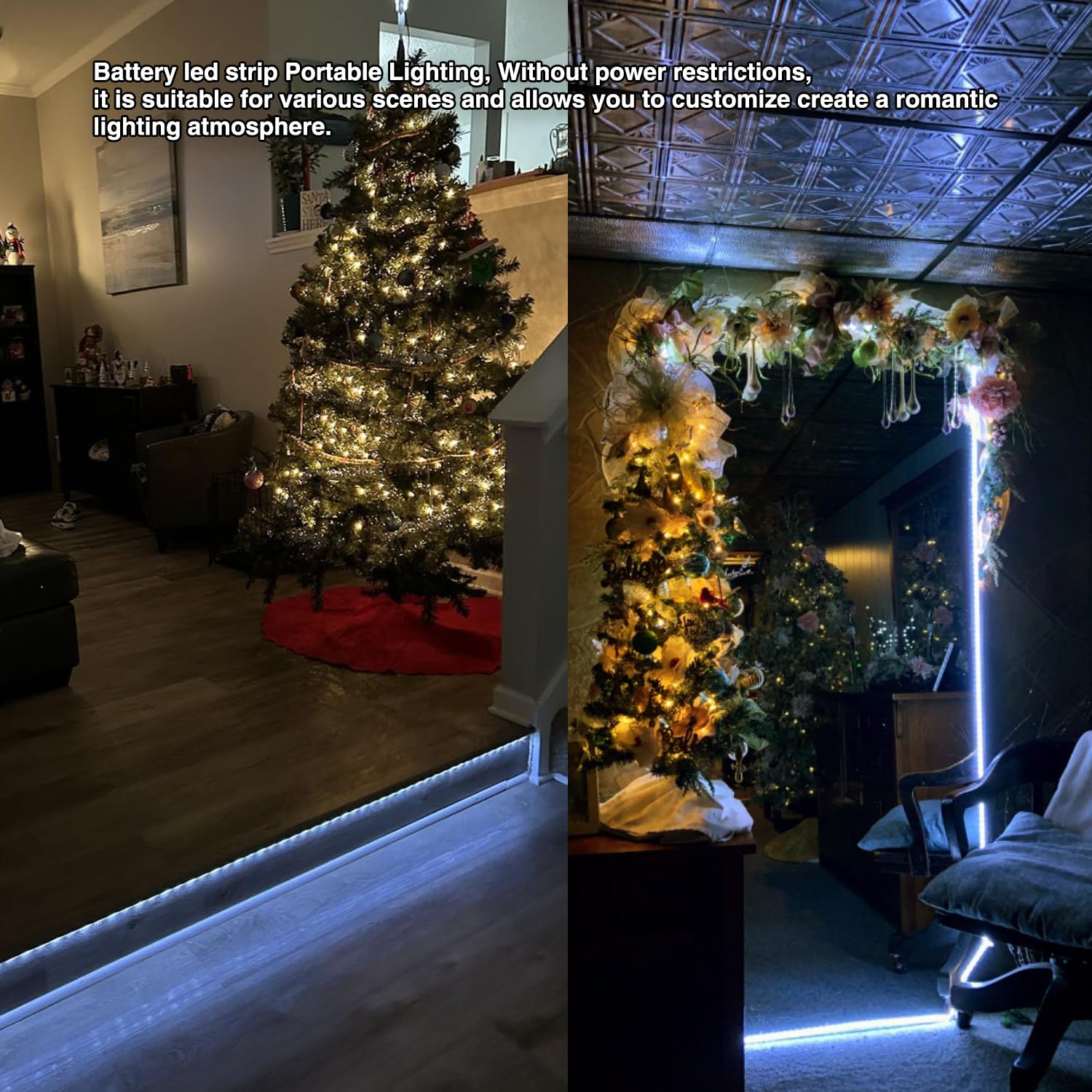 Marreal LED strip is cuttable for customized lengths