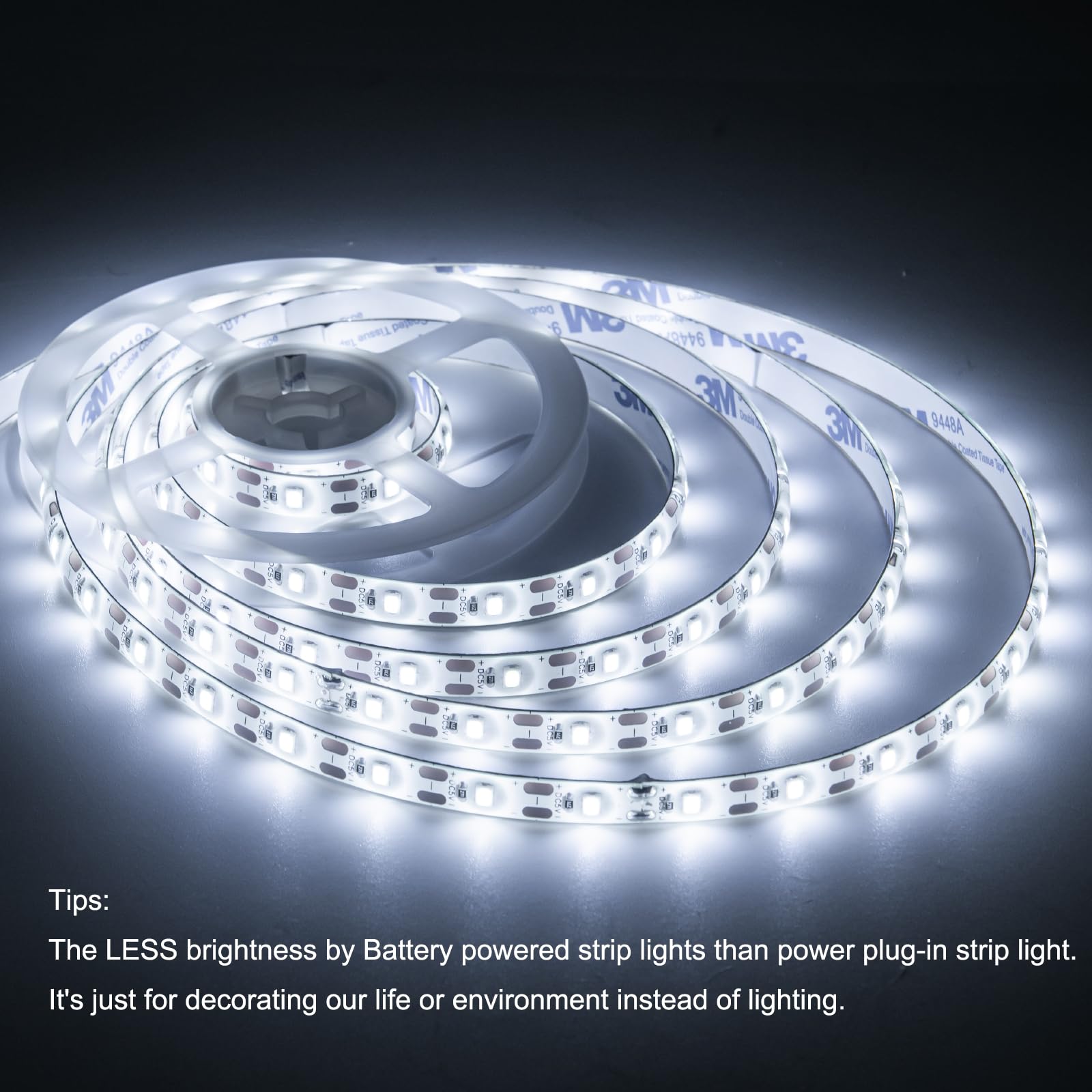 Marreal LED strip lights feature dimmable brightness and timer mode