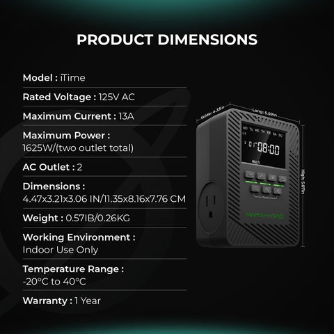 MARS HYDRO ITIME easy setup for a productive home office