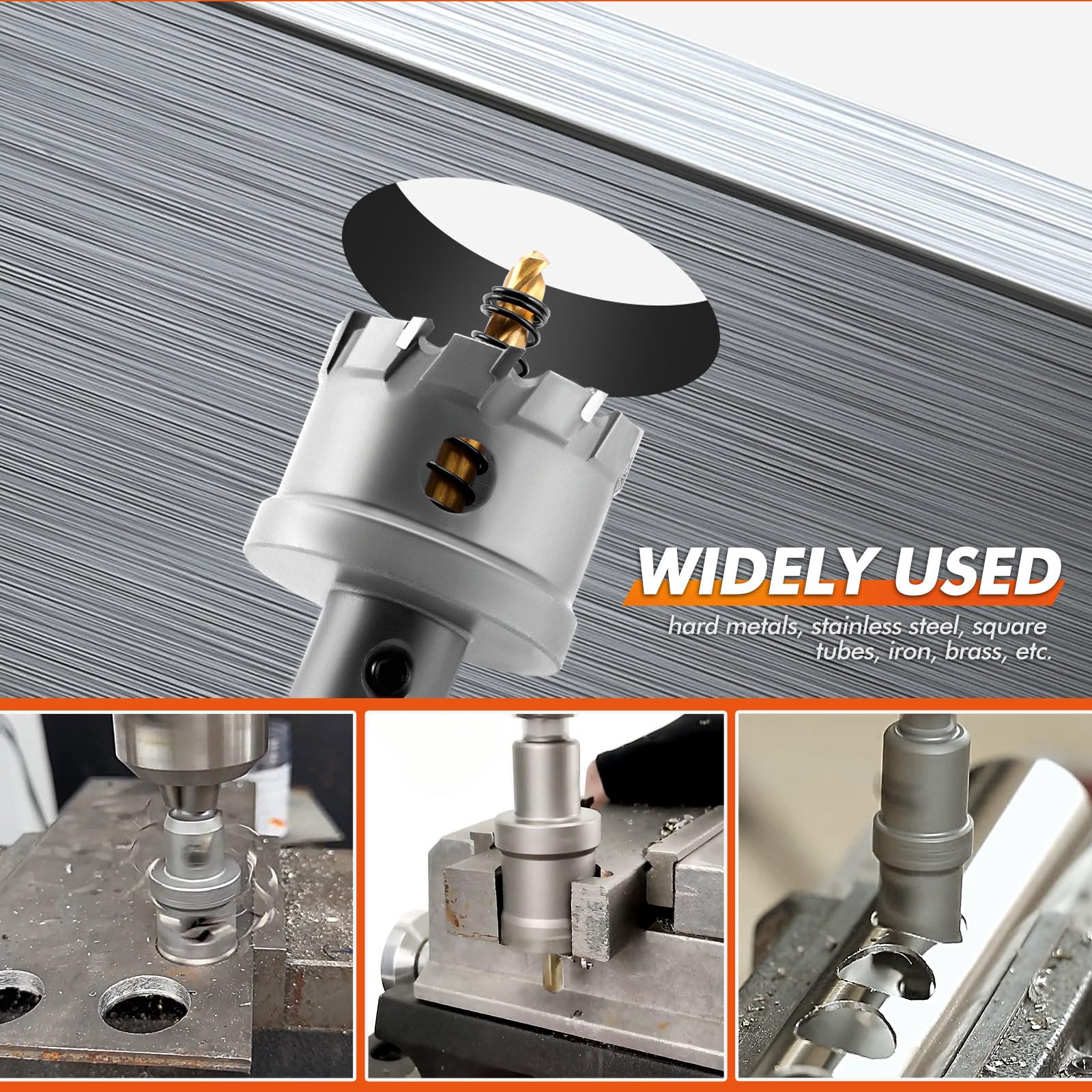 MARSBASE chip exit holes aid debris clearance during cutting.