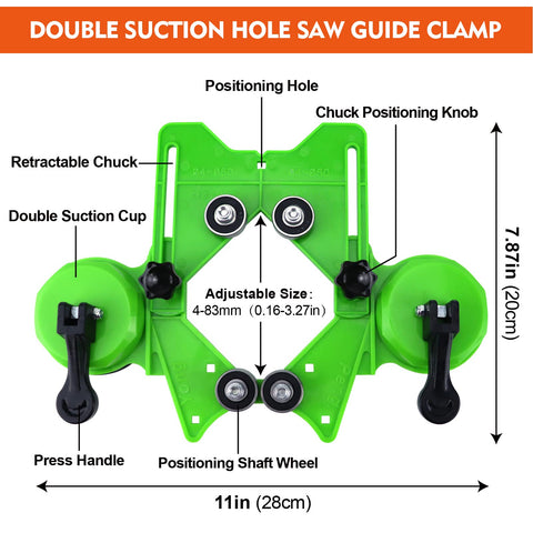Marsbase Diamond Hole Saw 10mm for accurate tile and stone openings