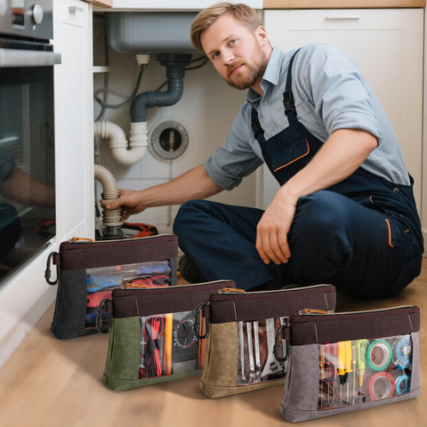 Marscamd four-pack keeps tools organized by color-coded pouches for quick access