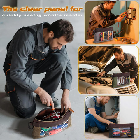 Marscamd heavy-duty canvas close-up shows wax coating for water resistance