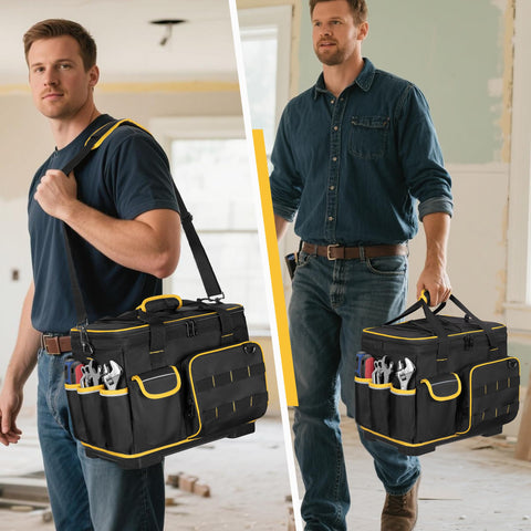 Marscamd bag with reflective strips improving night visibility