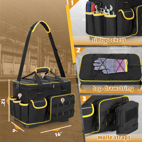 Marscamd tool bag featuring D-rings for accessories and attachments