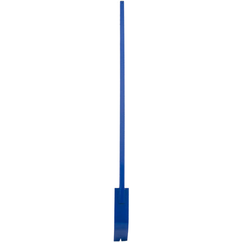 56-inch length provides extended reach for embedded objects and stiff materials