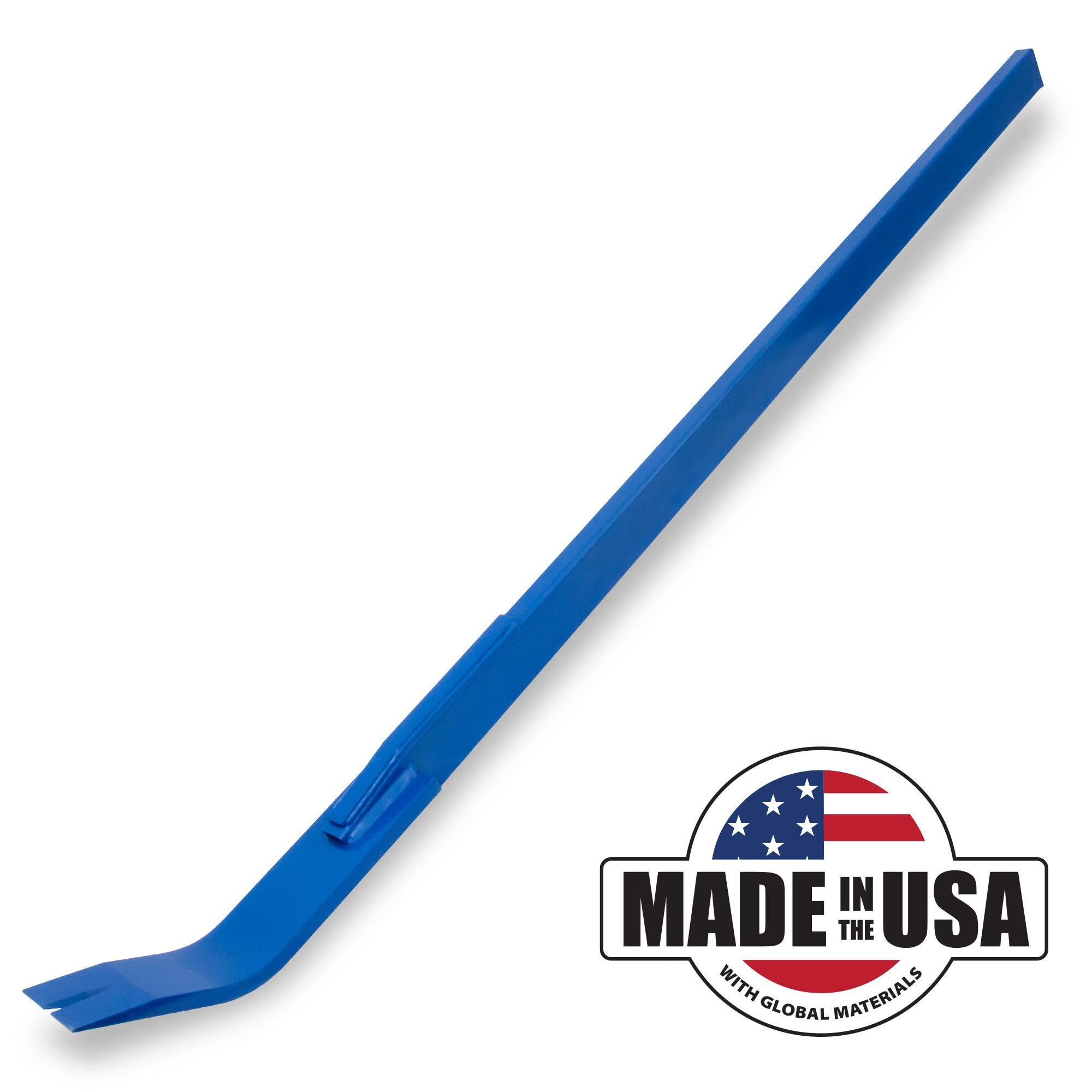 MARSHALLTOWN Monster Pry Bar showcases durable steel construction for long-lasting job-site use