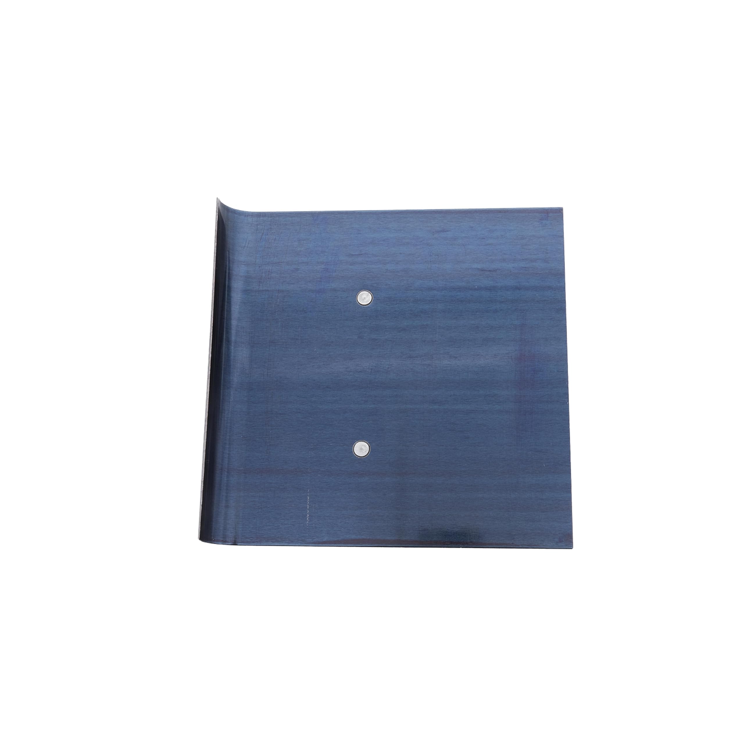 Marshalltown 6x6 blue steel blade with 5/8 lip 1/2 radius for versatile edge profiles.