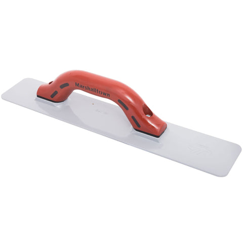 MARSHALLTOWN hand float showing balanced blade for even smoothing