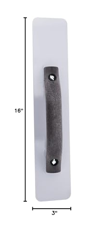 Marshalltown hardwood handle provides traditional feel and reliable balance.