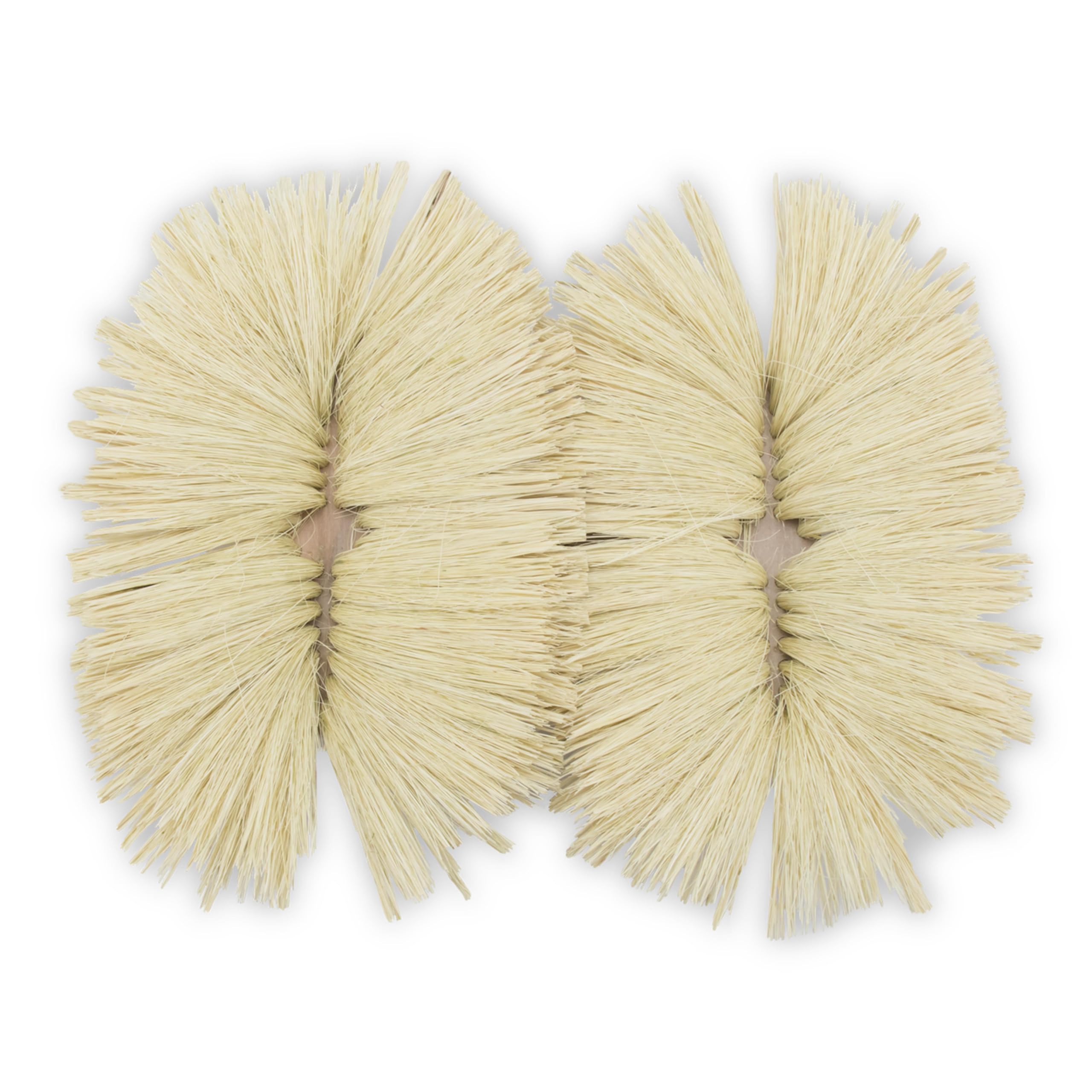 Marshalltown drywall brush in action with Tampico fibers delivering even distribution.