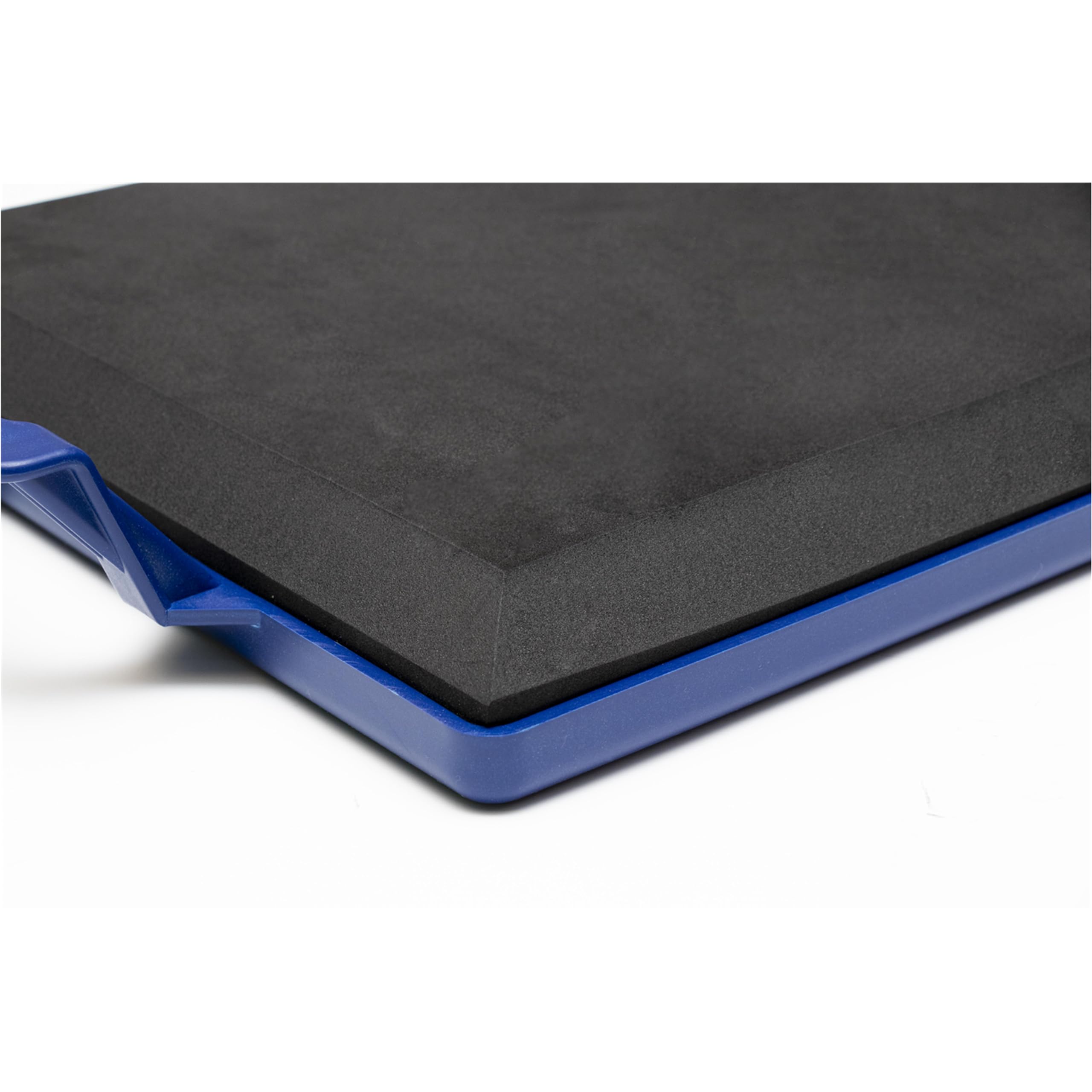 Rugged polypropylene tray keeps tools handy and surface stable