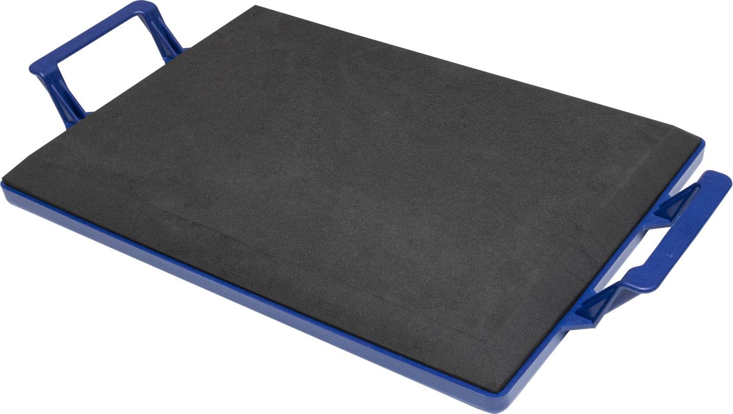 Wide kneeler surface provides ample space for comfortable kneeling