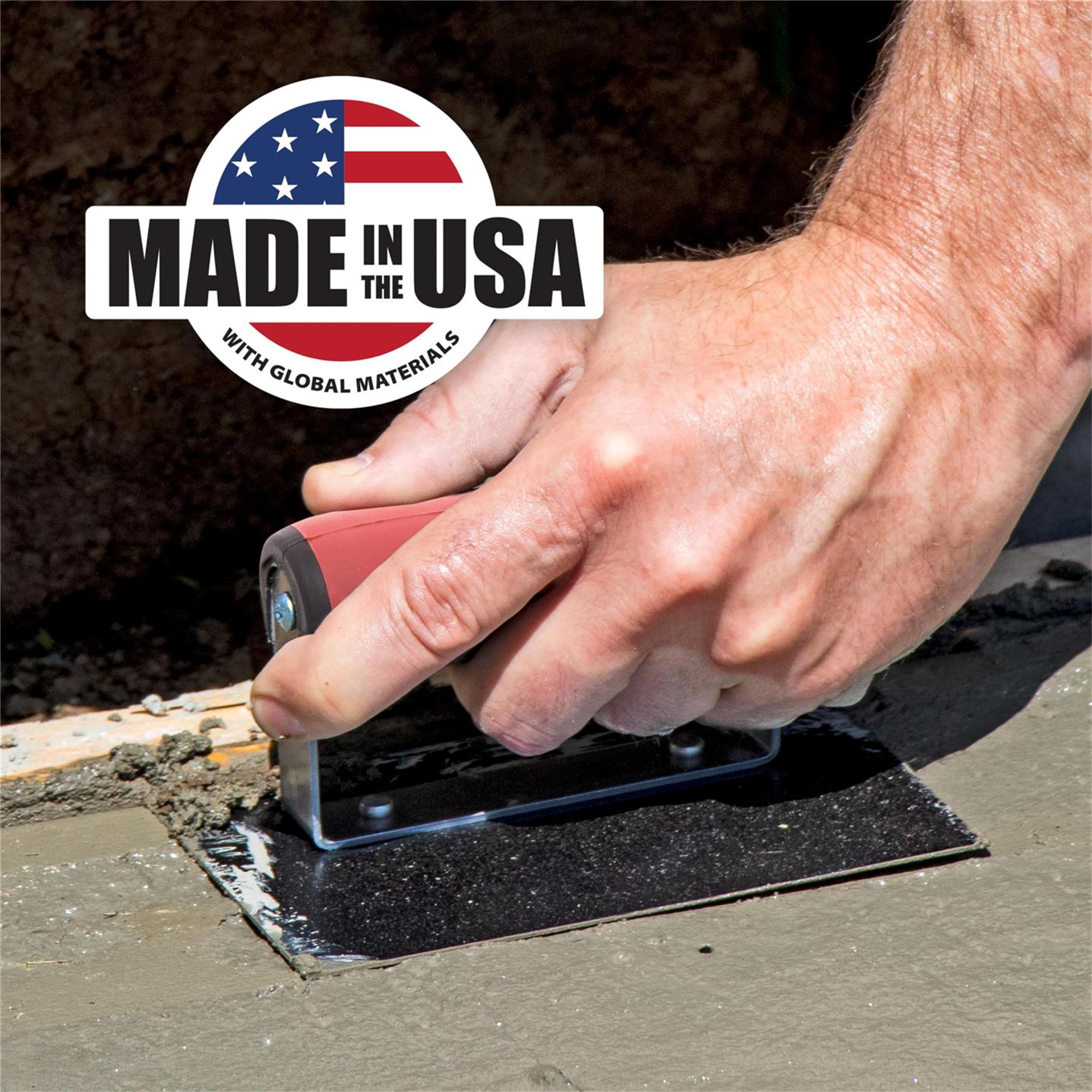 Marshalltown 163BD edger in USA, built to last during tough edging tasks.