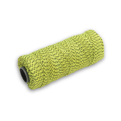 Marshalltown ML613 bonded nylon masonry line in yellow and black for durable accuracy