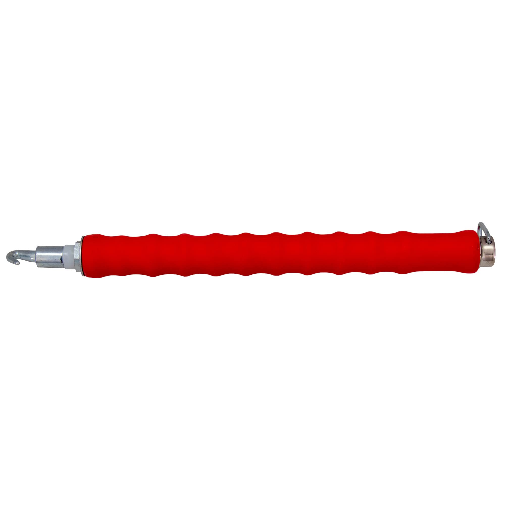 Marshalltown QLT Pull Tie Wire Twister twisting a wire loop efficiently for rebar work