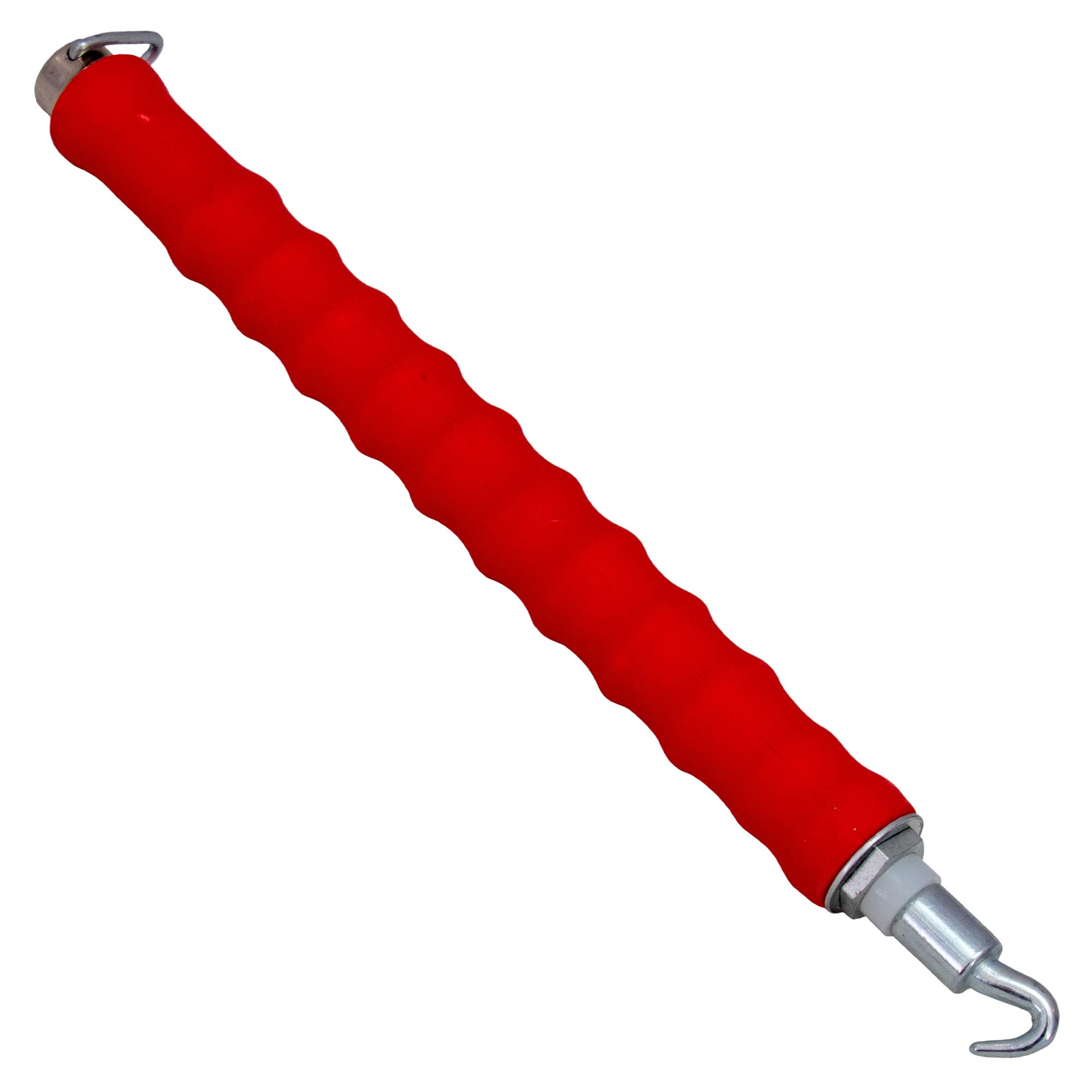 Marshalltown QLT Pull Tie Wire Twister in use on a concrete form for fast ties