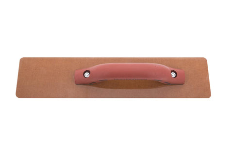 Laminated canvas resin blade on the float supports a stable finish and bleed water control.