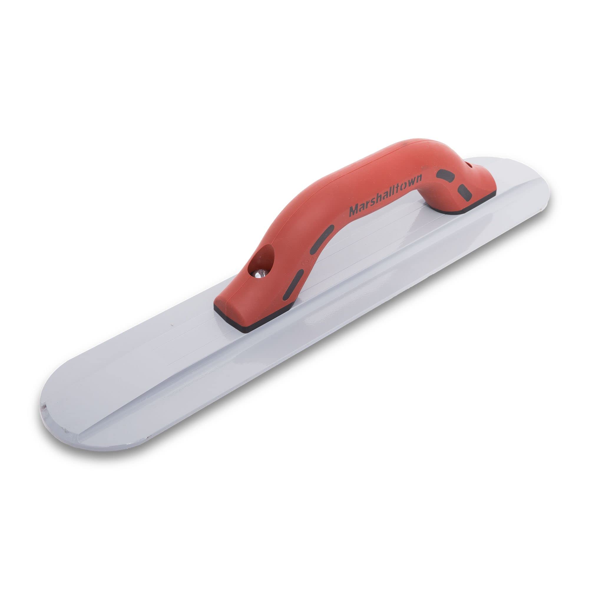 MARSHALLTOWN round end magnesium float 16-inch for smooth concrete finishing