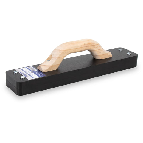 Marshalltown Striker XXL tapping block with ergonomic handle for safer, faster installation