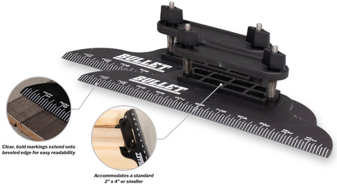 MARSHALLTOWN STT clear, bold markings speed layout and reduce guesswork.