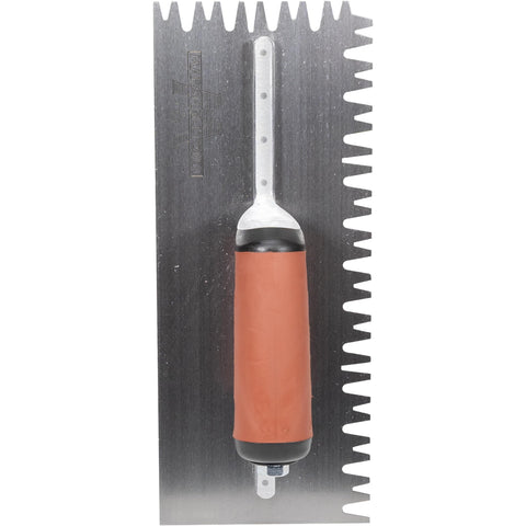 Marshalltown thru-rivet blade connection boosts durability and long-term performance.