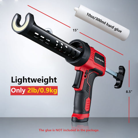 Marsosaur LED light helps seal edges precisely in dim conditions.