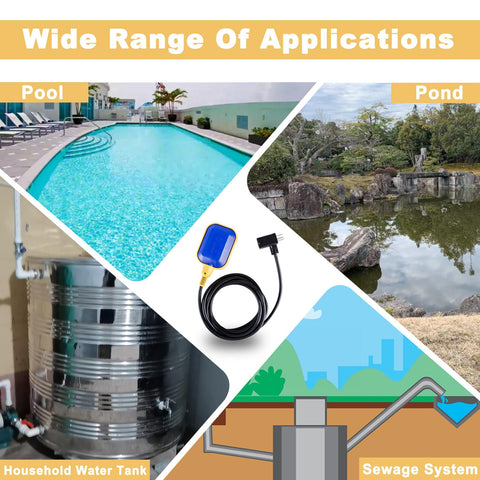 MARSTEK 16A compatibility covers many standard sump pumps.
