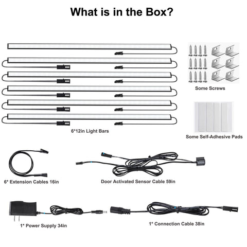 Slim, black bars hide neatly inside safes while delivering bright light.
