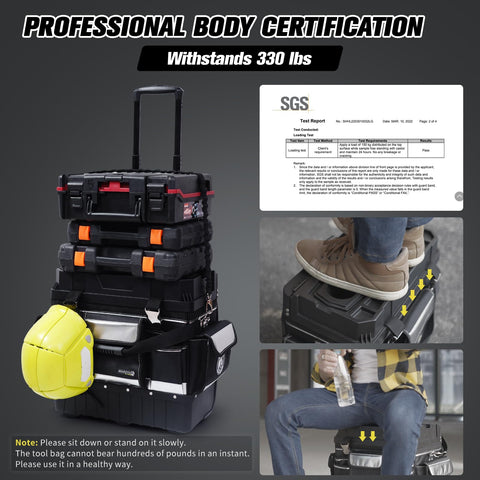 MARUTAI waterproof cover protects tools in rain or mud.