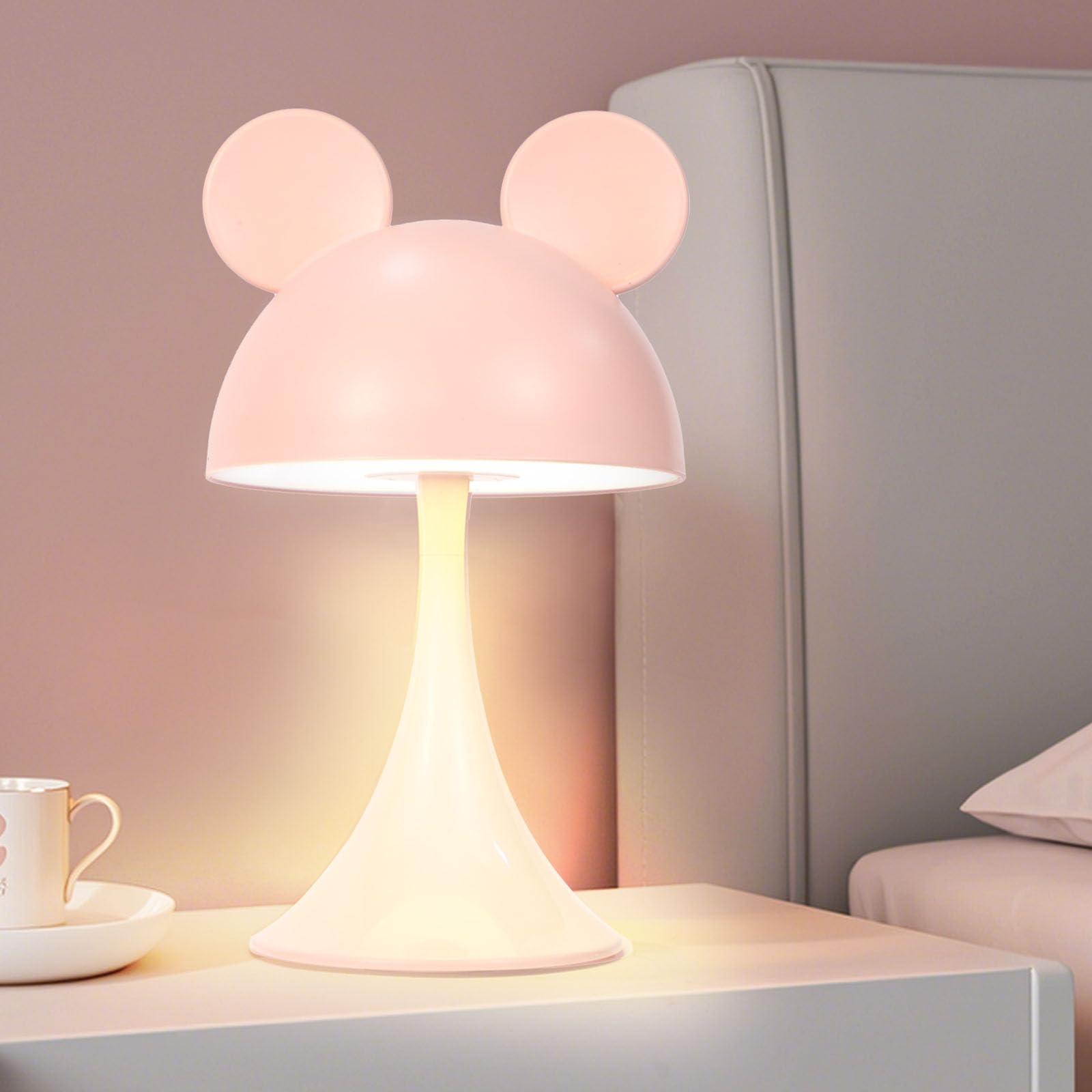 MARZIUS mouse-shaped lamp adds playful bedside glow for kids