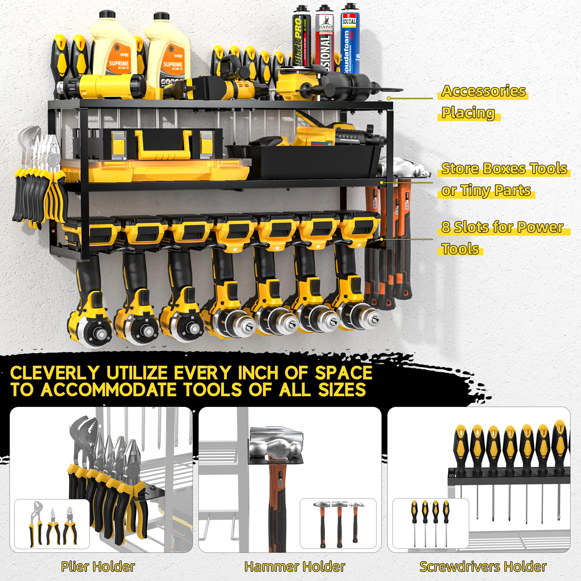 Masadi easy-install mounting hardware enables quick setup
