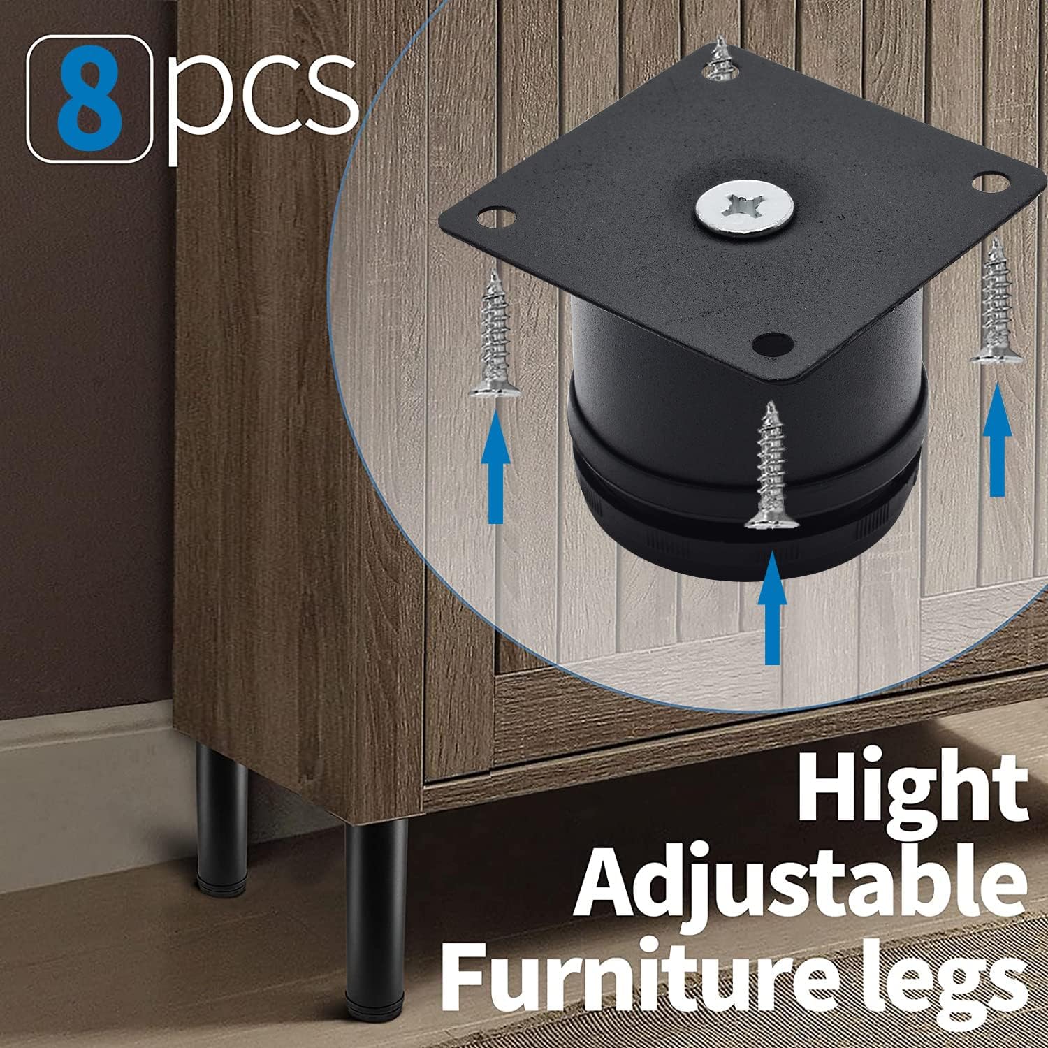 Masendelk 40kg per foot load capacity supports sturdy tabletops