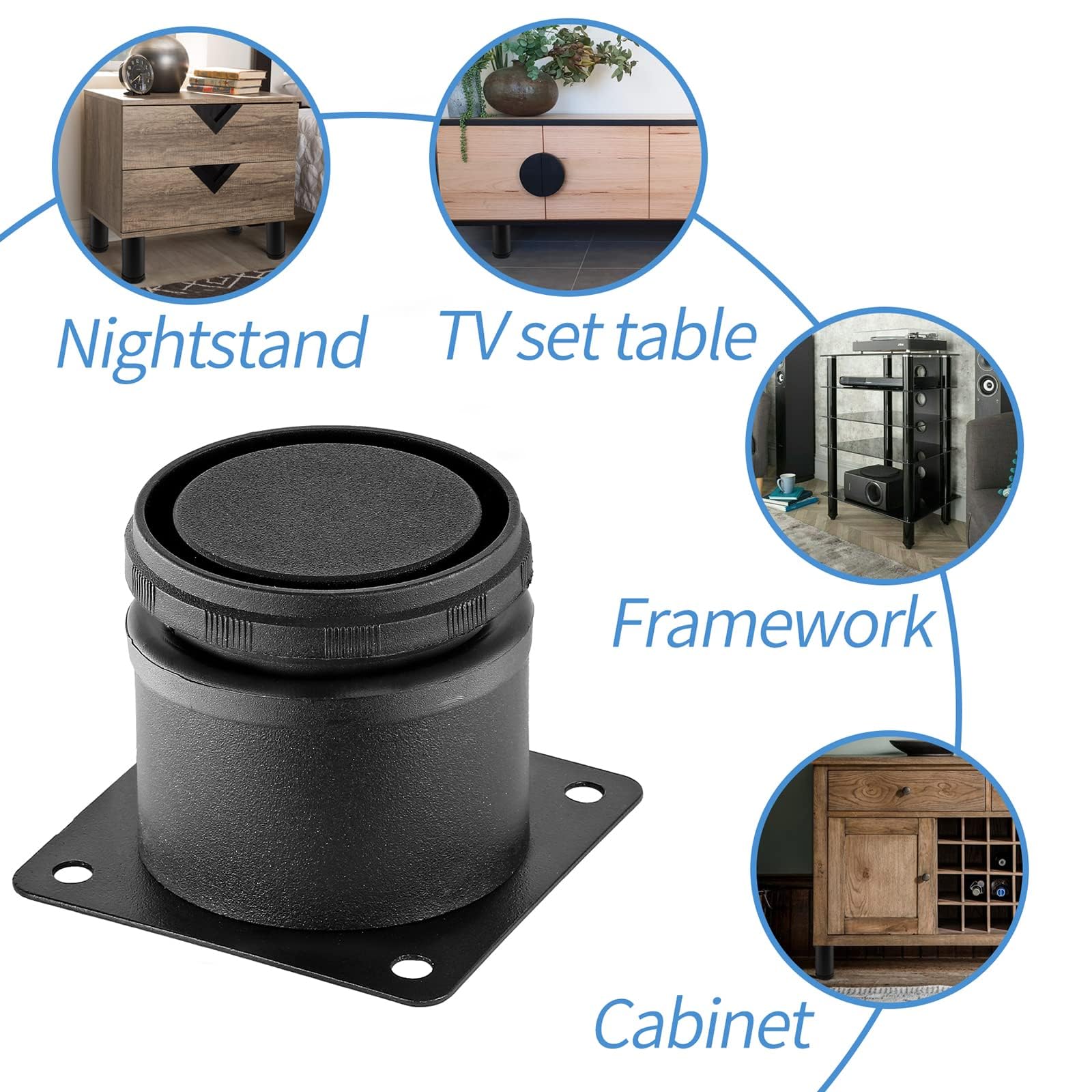 Masendelk screws included for simple installation
